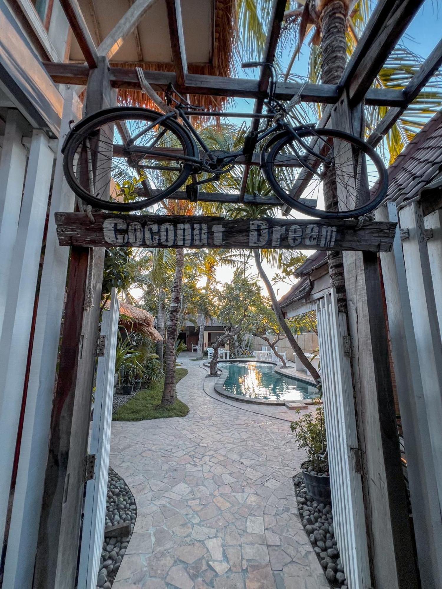 Coconut Dream Bungalow Gili Trawangan Exterior foto